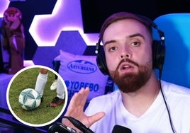 Ibai Llanos en su vídeo de Tik Tok explicando la noticia