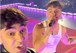 Así es Pablo Vera: el tiktoker que logró subirse al escenario en el último concierto de su ídolo, Quevedo