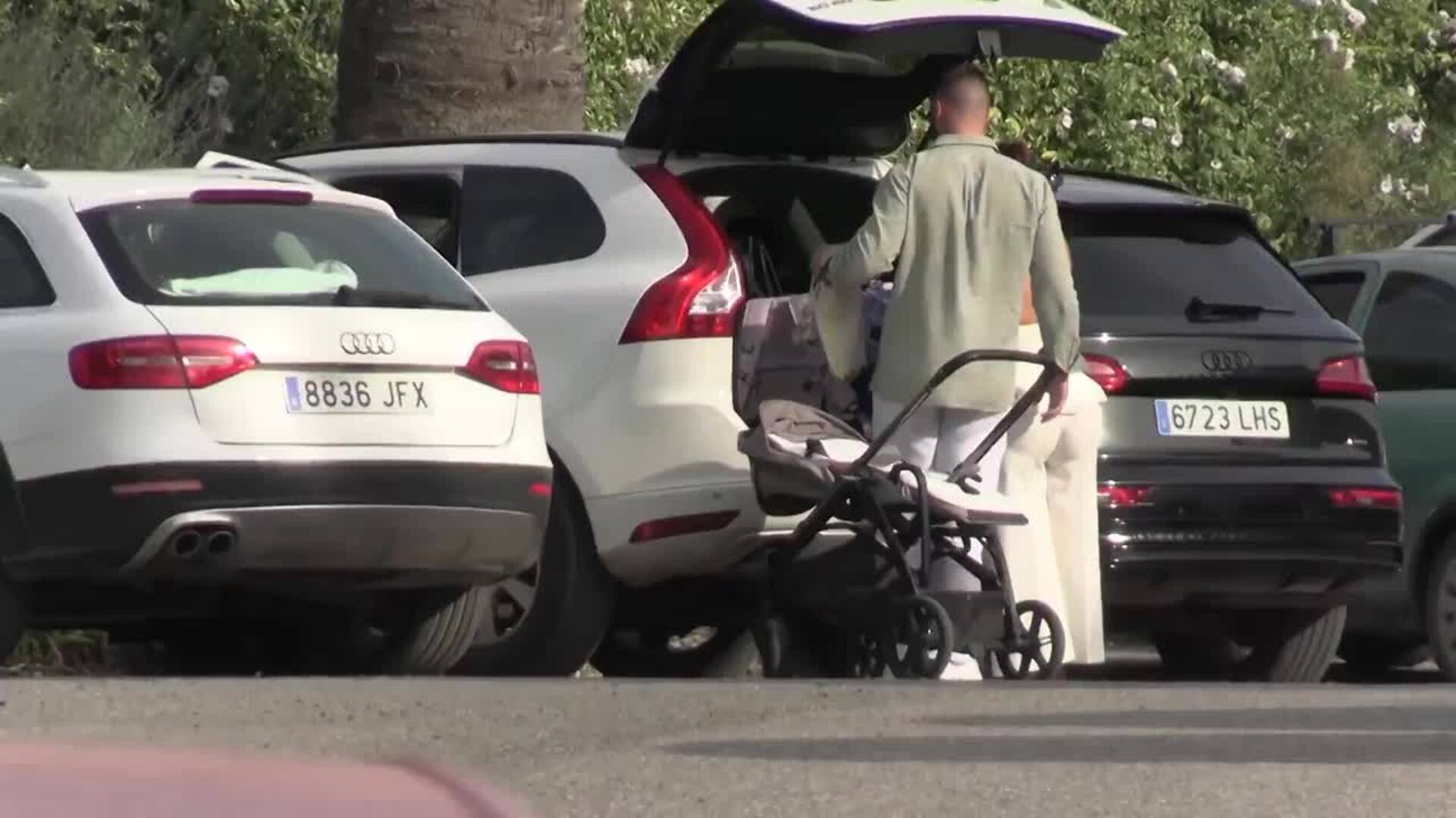 Anabel Pantoja, su plantón a la prensa en su camino más especial del Rocío