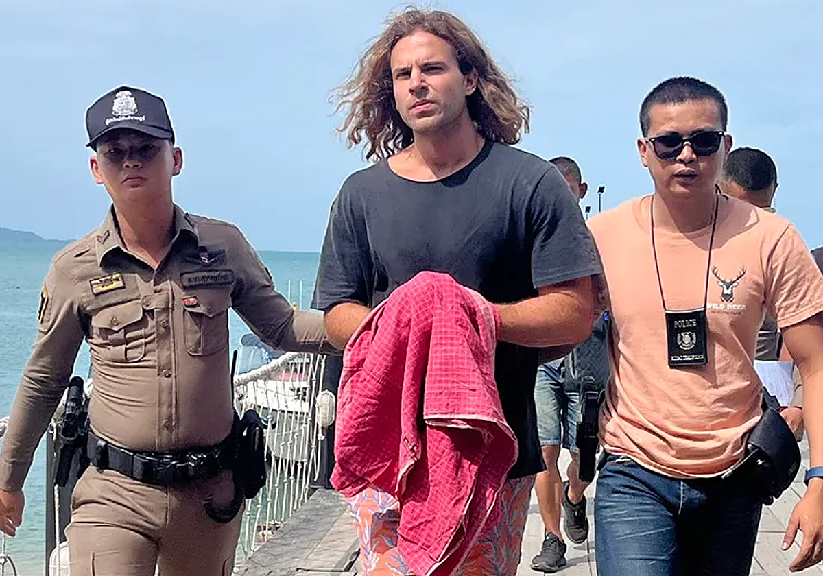 Daniel Sancho acusa a la Policía tailandesa de ocultar parte del cadáver de Edwin Arrieta para incriminarle