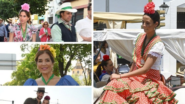 Los famosos se pasean por El Rocío, en imágenes