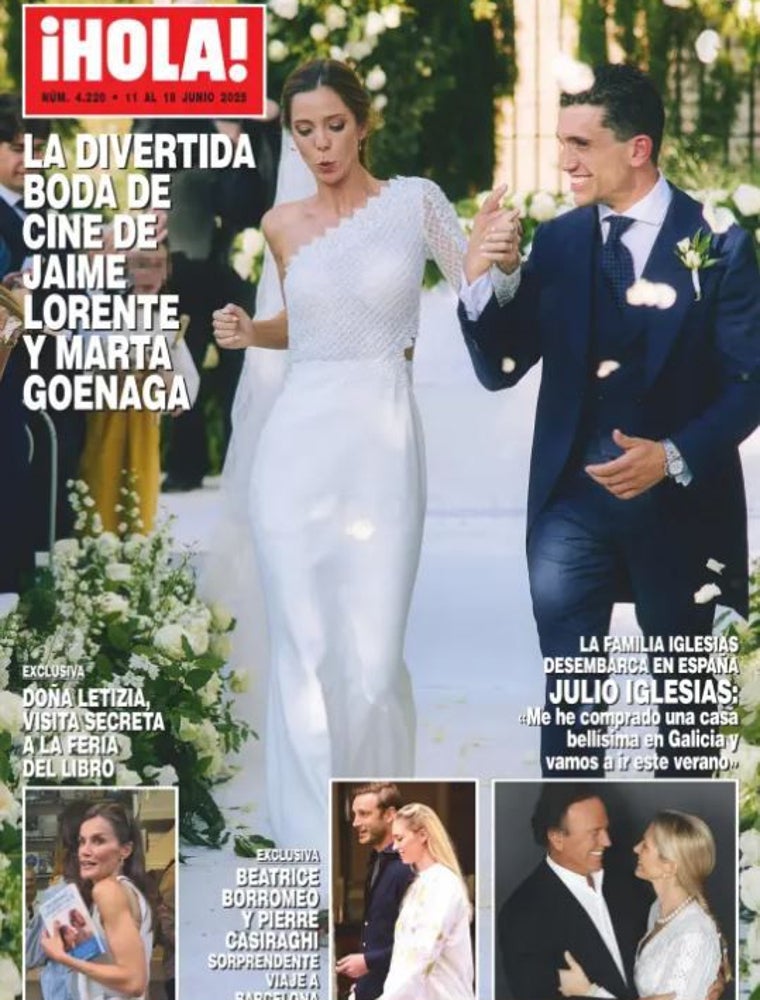 Imagen. La emoción de Isabel Pantoja en El Rocío y la boda de Jaime Lorente: las revistas de la semana
