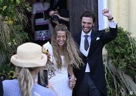 Belén Écija y Jaime Sánchez se dan el 'sí quiero' en Menorca
