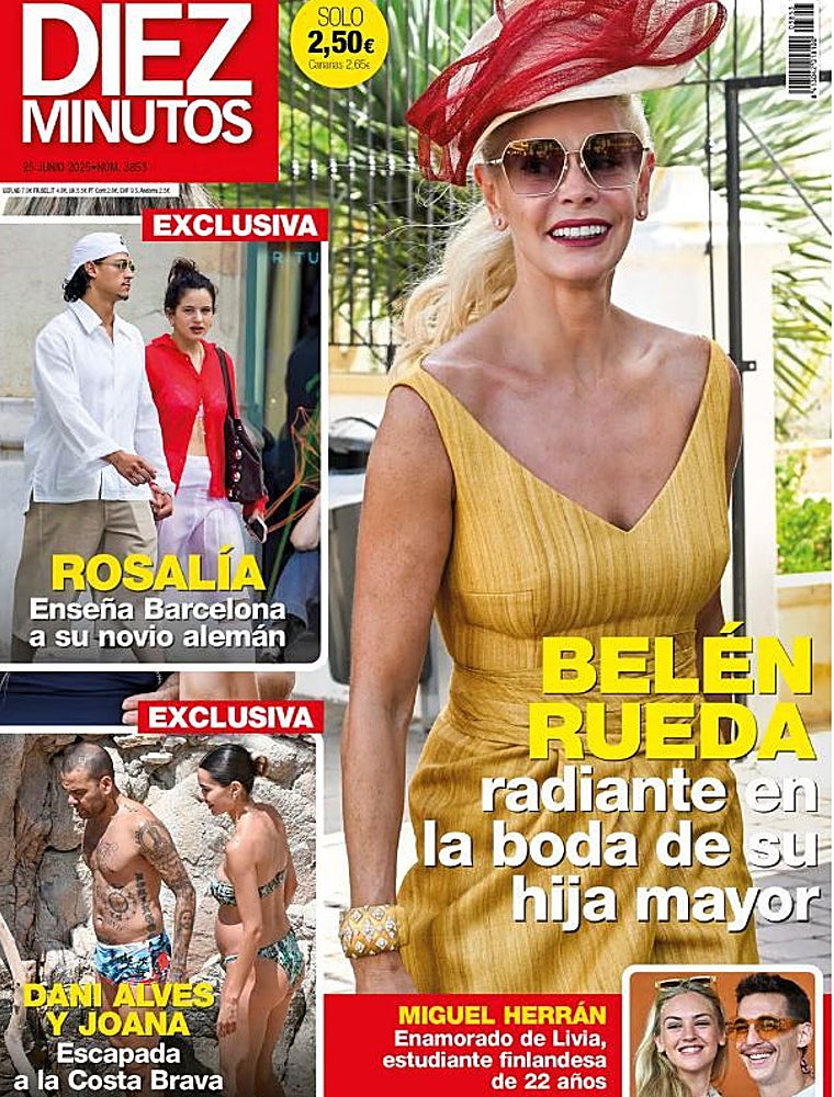 Las bodas de Susana Molina y la hija de Belén Rueda: las revistas de la semana