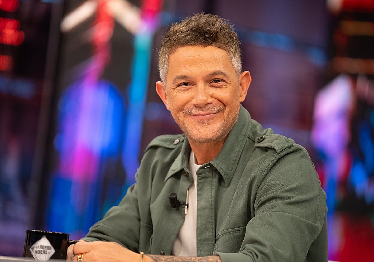 Alejandro Sanz, en una entrevista en 'El Hormiguero'.