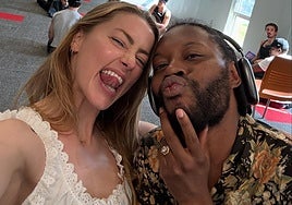 Amber Heard vuelve a la interpretación tras su retiro en Madrid