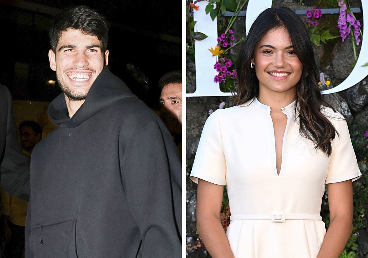 Rumores de romance entre Carlos Alcaraz y Emma Raducanu: así se fraguó la conexión entre ellos