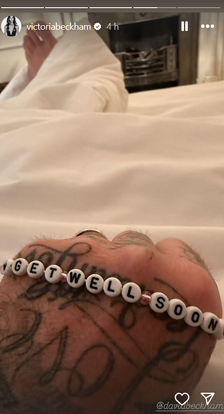 David Beckham, hospitalizado: «Ponte bueno pronto, papá», le escriben todos sus hijos... menos Brooklyn