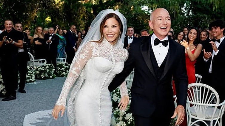 Jeff Bezos y Lauren Sanchez se casan en Venecia entre celebridades, extravagancia, ausencia de glamour y altas dosis de ostentación