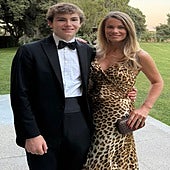 Carla Goyanes presume de sobrino: matrícula de honor para Pedro, el hijo de Caritina