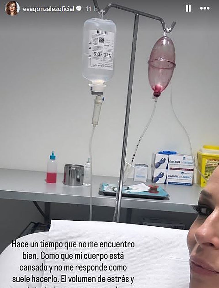 La visita de Eva González al hospital tras la detención de Cayetano Rivera: «No me encuentro bien»