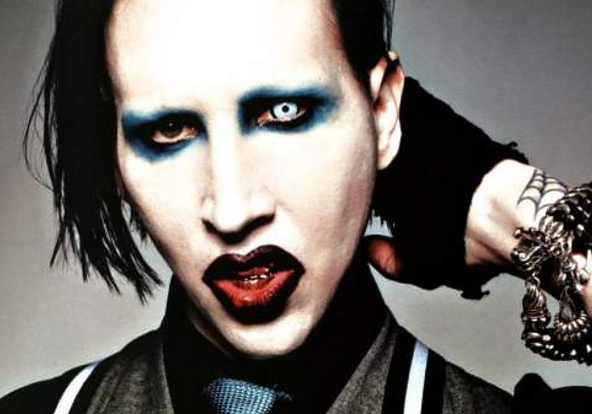 El cantante Marilyn Manson