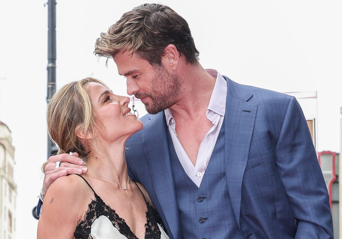Elsa Pataky y Chris Hemsworth, en una imagen reciente.