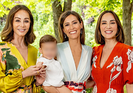 Ana Boyer comparte los detalles del bautizo de su tercer hijo