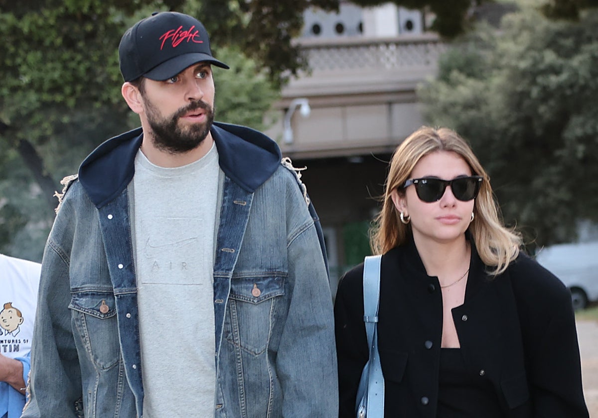 Gerard Piqué y Clara Chía, en una imagen de archivo.
