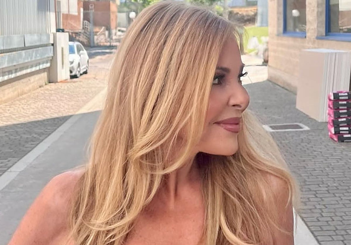 Ana Obregón, en una imagen de sus redes sociales.