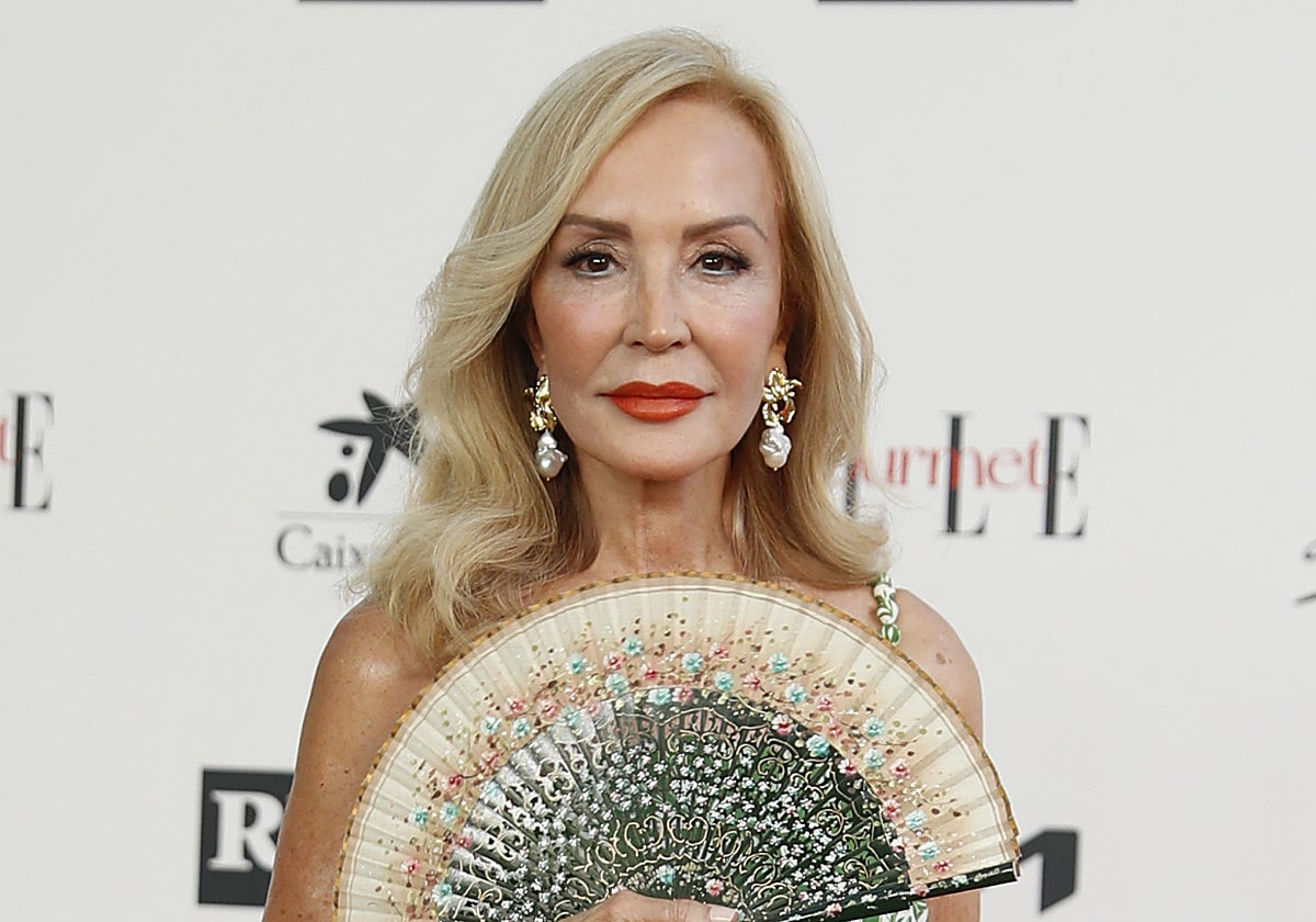 Carmen Lomana, en un reciente evento.