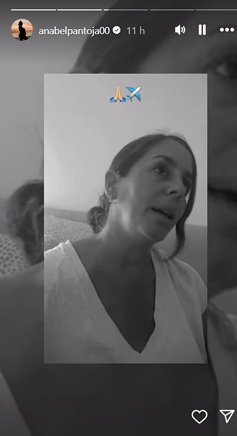 Anabel Pantoja, tras su accidente: «Estoy impedida. Tampoco es que esté en mi mejor momento»