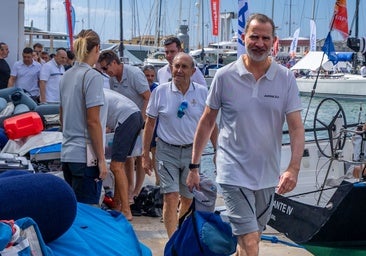 El Rey Felipe, en la segunda jornada de la Copa del Rey MAPFRE