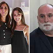 Paz Padilla, Anna Ferrer y el chef José Andrés entre los afectados y testigos del incendio en Tarifa