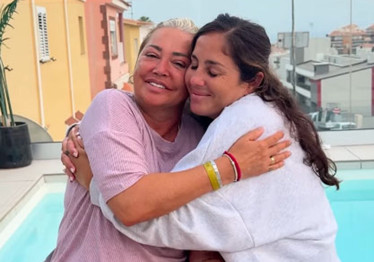 Belén Esteban y Anabel Pantoja, en una imagen de sus redes sociales.