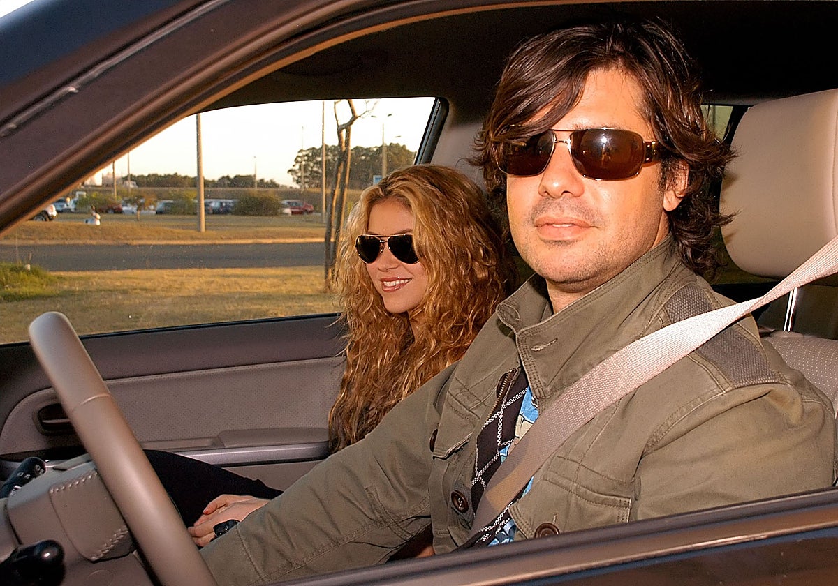 Antonio de la Rúa y Shakira, en una imagen de archivo.