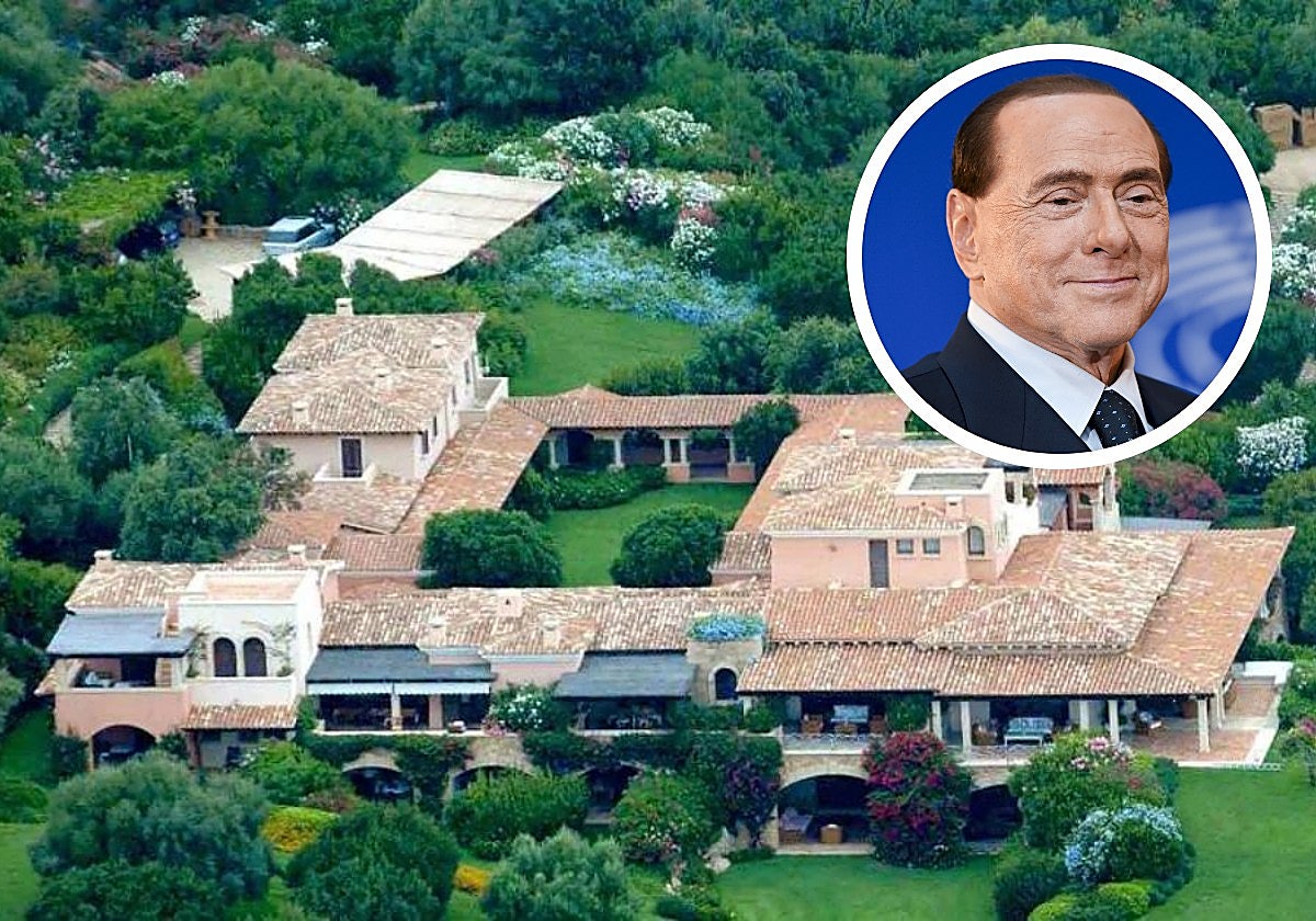 El fin de una era: Villa Certosa, el símbolo de poder y excesos de Berlusconi, a un paso de la venta
