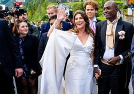 Marta Luisa de Noruega y Durek Verrett celebran su primer aniversario de bodas