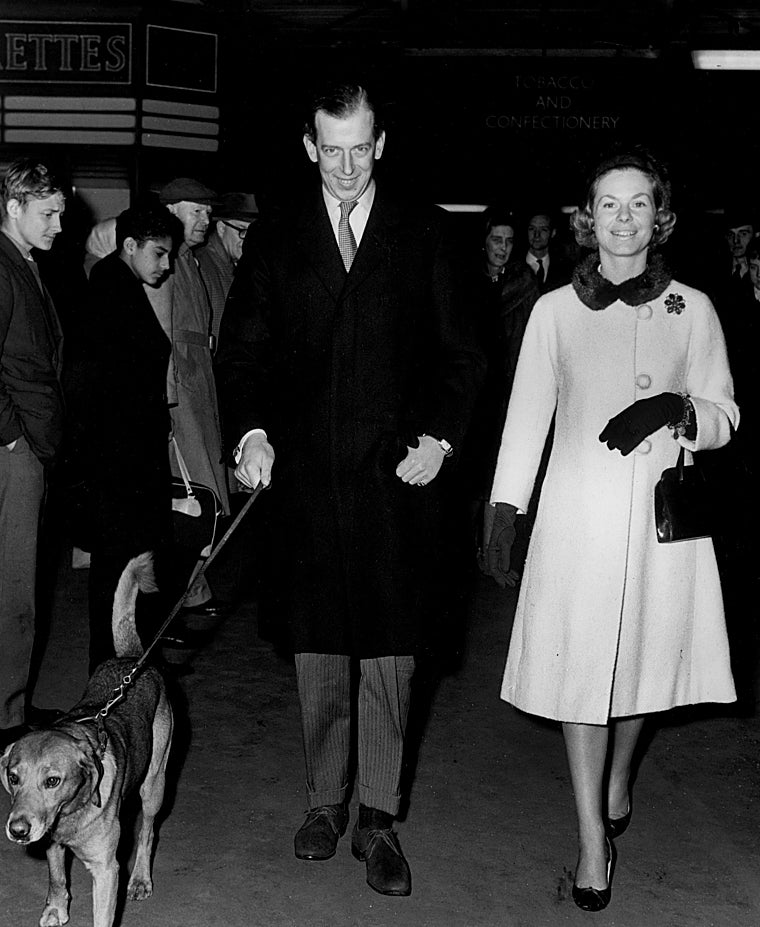 Eduardo y Catalina de Kent en 1962