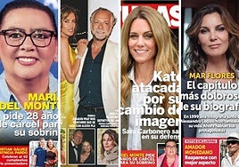 María del Monte pide 28 años de cárcel para su sobrino y las memorias de Mar Flores: las revistas de la semana