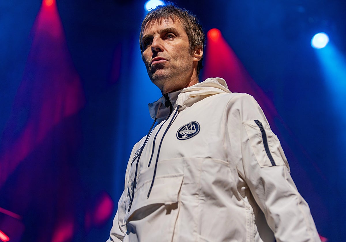 Liam Gallagher, en un concierto reciente.