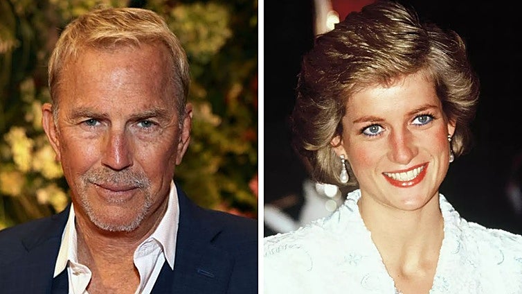 Cuando Kevin Costner quiso convertir a la Princesa Diana en estrella de cine