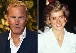 Cuando Kevin Costner quiso convertir a la Princesa Diana en estrella de cine