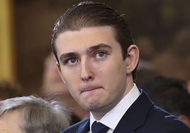 Barron, el hijo de Donald Trump, supera a Melania en fortuna gracias a las criptomonedas