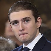 Barron, el hijo de Donald Trump, supera a Melania en fortuna gracias a las criptomonedas