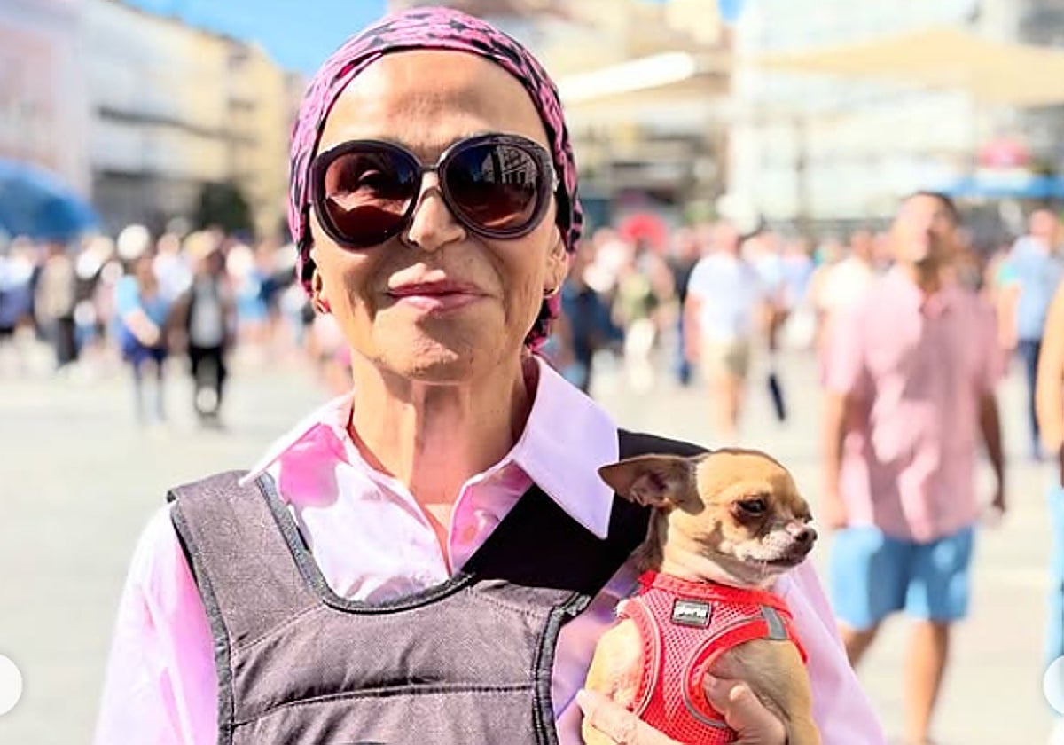 Antonia San Juan, en una imagen de sus redes sociales.