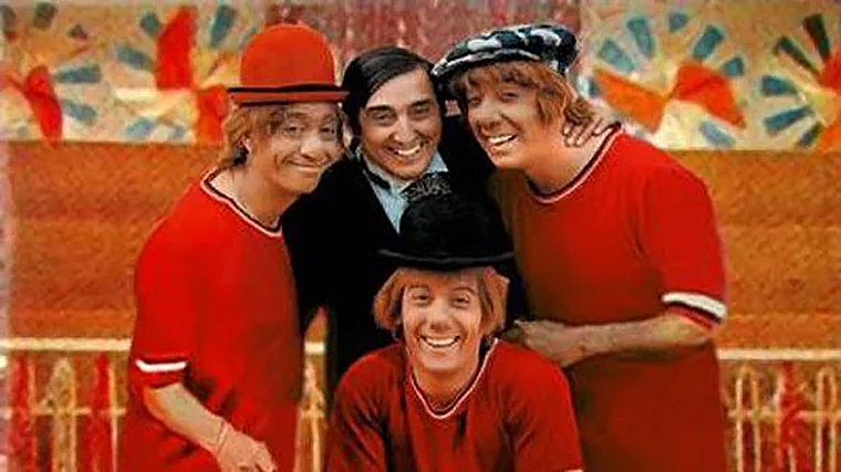 Fofito, Gaby, Miliki y Fofó, de la familia Aragón