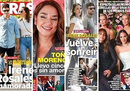 La nueva ilusión de Irene Rosales y las confesiones de Toñi Moreno: las revistas de la semana
