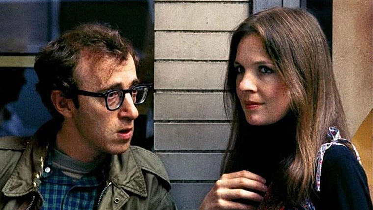 Woodie Allen y Diane Keaton en una escena de 'Annie Hall'
