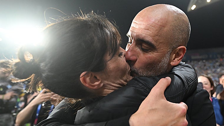 Guardiola y Cristina