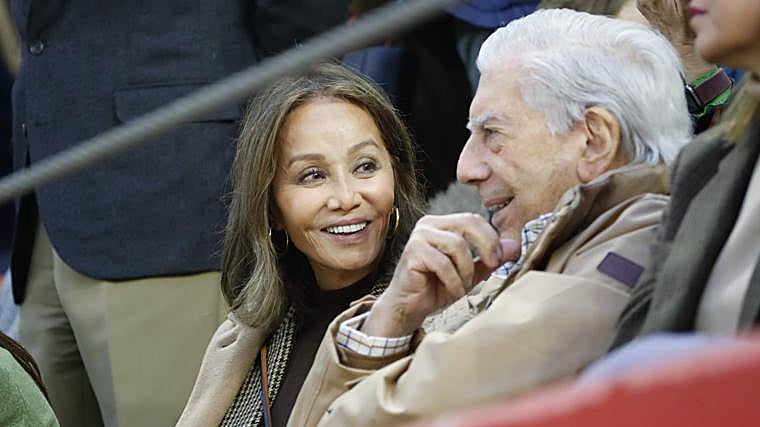 Isabel Preysler junto a Mario Vargas Llosa