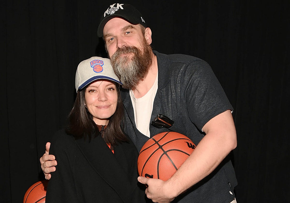 Lily Allen y David Harbour