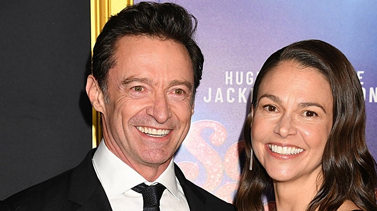 Hugh Jackman y Sutton Foster confirman su relación en la alfombra roja del AFI Fest