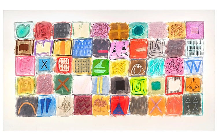 Imagen principal - Cuadro de Isa Rittenberg Kohlmeyer, entre 43.000 y 60.000 euros; bodegón de Max Weber, entre 26.000 y 43.000 euros; y dibujo de Nicolai Fechin titulado 'Carmen', entre 6.000 y 8.600 euros.