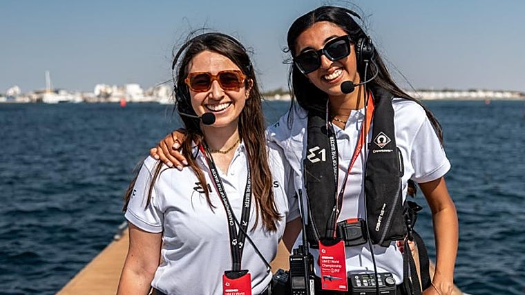 Sophie, en una de sus primeras experiencias en la E1