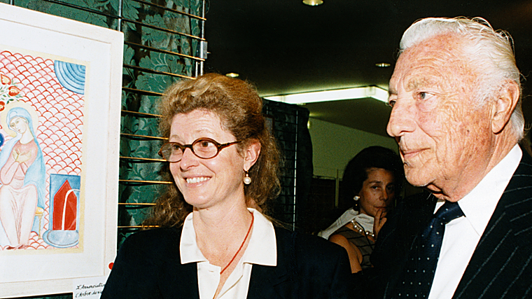 Margherita y Gianni Agnelli