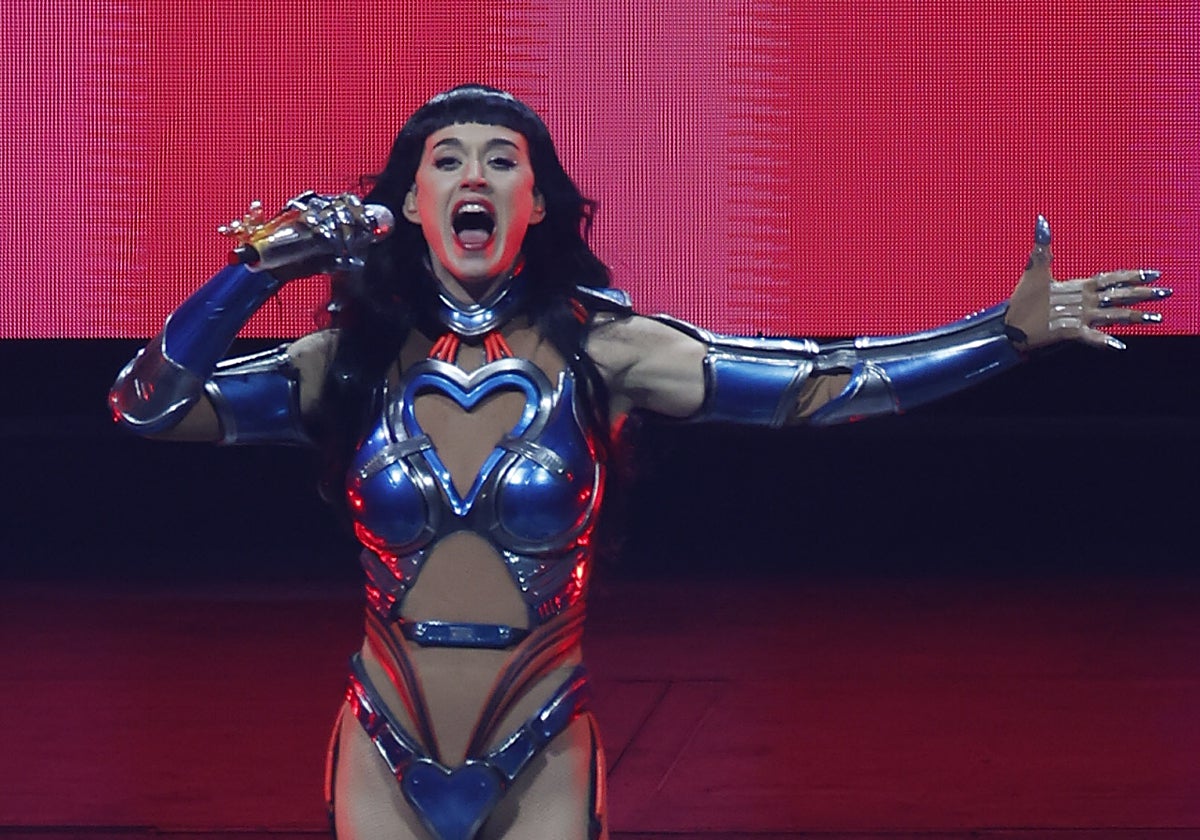 Katy Perry en su concierto