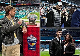 Íker Casillas, Marta Díaz, Dani Fernández... los famosos que no se han perdido la NFL en Madrid