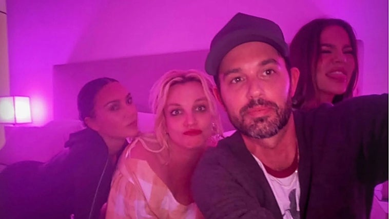 La fiesta de Kim Kardashian con Britney Spears para celebrar el regreso a Instagram de la cantante