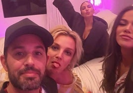 La fiesta de Kim Kardashian con Britney Spears para celebrar el regreso a Instagram de la cantante